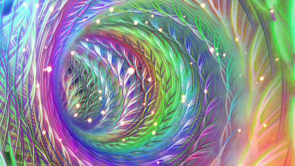 Colorful Tunnel Loop Background alt