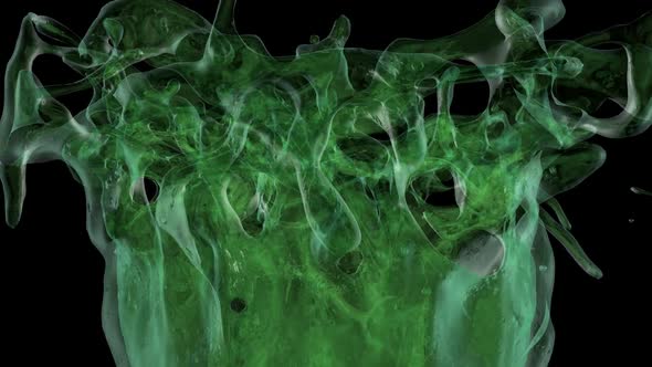 Green Water Slime Reveal