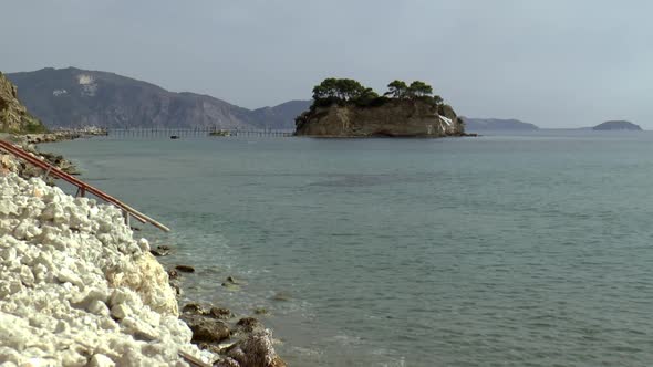 Located just off the shore of Laganas, Cameo Island Zakynthos. alt