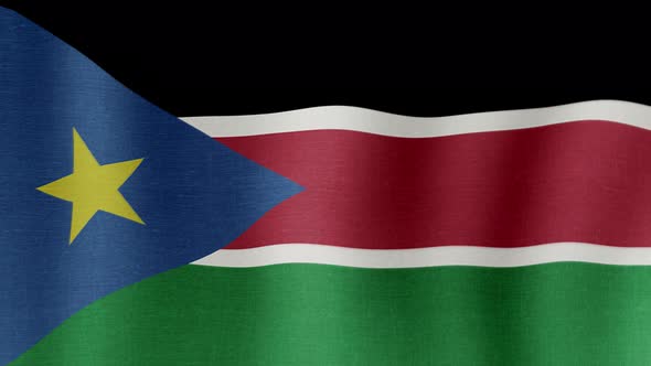 The National Flag of South Sudan