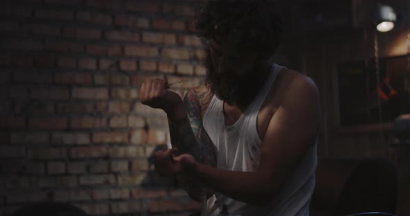 Young Man Overdosing Drug alt