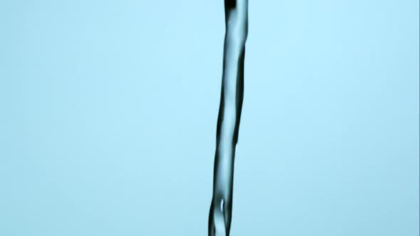 Water pouring and splashing in ultra slow motion 1500fps on a reflective surface - WATER POURS 143 alt