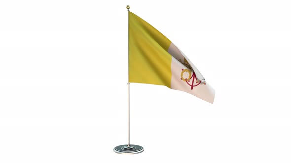 Vatican City Holy See Office Small Flag Pole