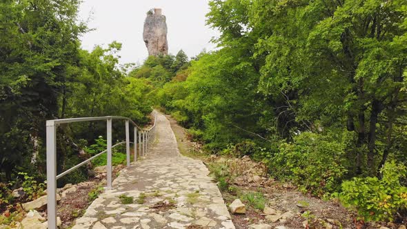 Touris Sightseeing Walking Point Of View, Georgia alt