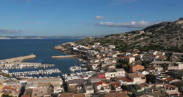 Les Goudes, Marseille, 8th arrondissement, Bouches-du-Rône,France. alt