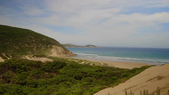 The ocean at Darby river in Wilson's promontory National park. alt