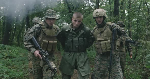 Fighting Terrorism Millitary Action in Forest alt