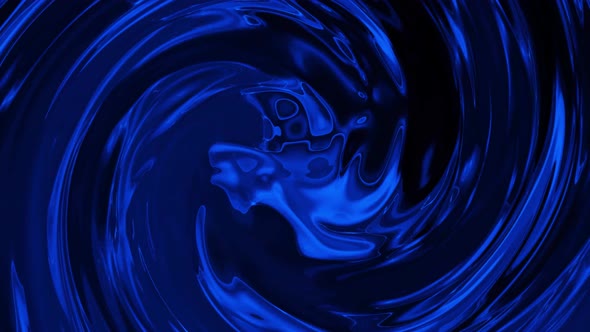 Shiny deep blue swirl digital animated liquid flowing. liquid wave motion background. A 222