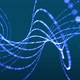 Blue Particles Lines Background Loop - VideoHive Item for Sale