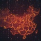 China Danger Red Map 4 K - VideoHive Item for Sale