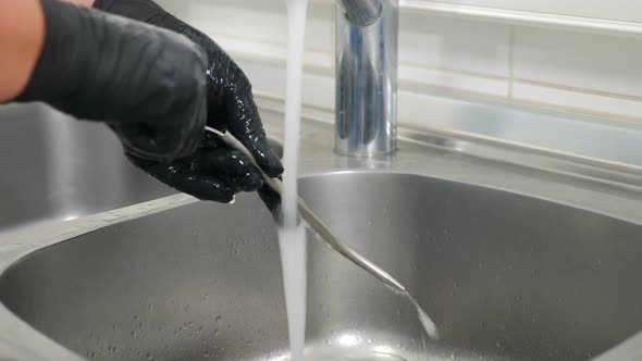 Tools Sterilization, Bacterial Purification and Disinfection in Dental Clinic. Dental Clinic alt