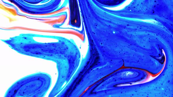 Psychedelic Colour Paint  Spreading Swirling 66 alt