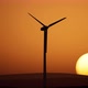 Wind Turbine At Sunset - VideoHive Item for Sale