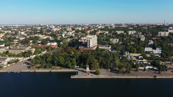 The Kherson City Center Park at the Embankment Ukraine