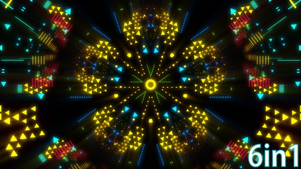 Vj Background Lights