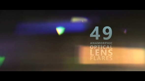 Anamorphic Lens Flares