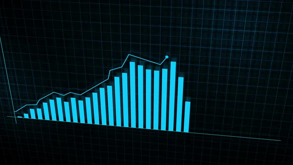 Linear Graph of Income, Motion Graphics | VideoHive