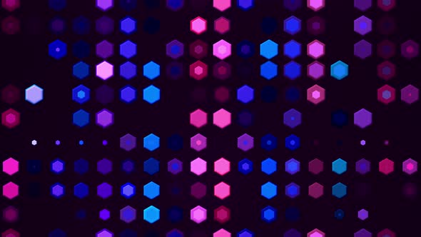 Hexagon Grid Lights 03