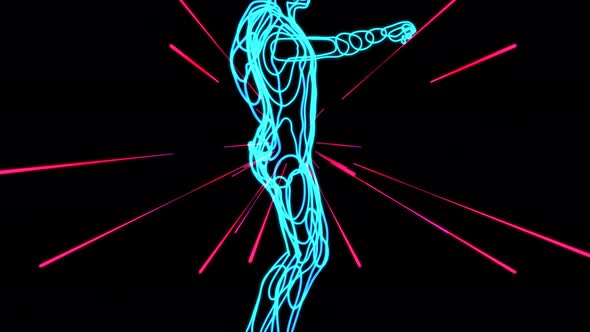 4K motion design of dancers alt