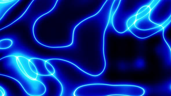 Abstract colorful wavy liquid background.