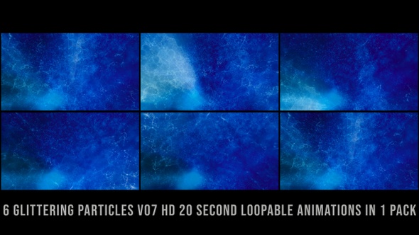 Glittering Particles Pack Blue V07 alt