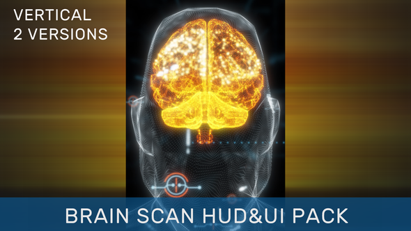 Brain Scan HUD UI Pack