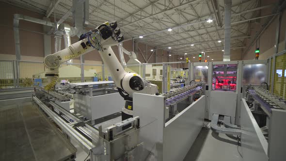 Modern Robotic Factory