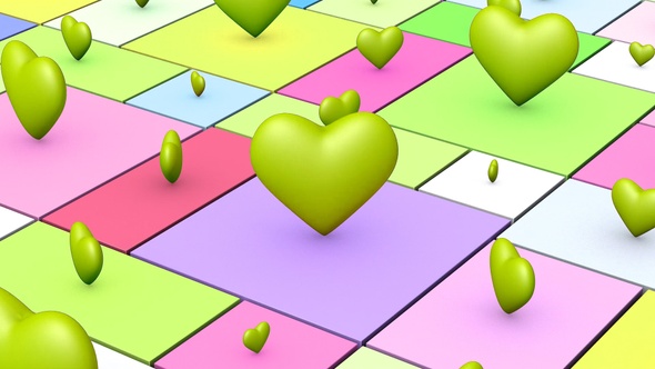 Hearts Background alt