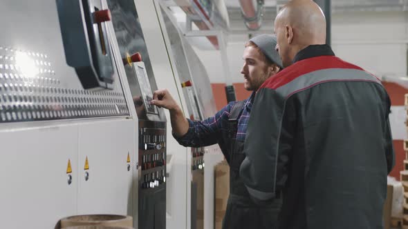 Engineer Workers At Polythene Factory alt