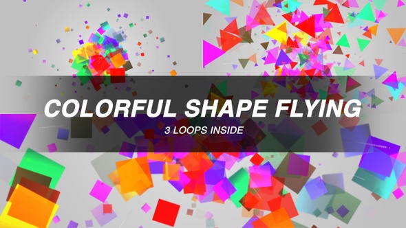 Colorful Shape Flying alt