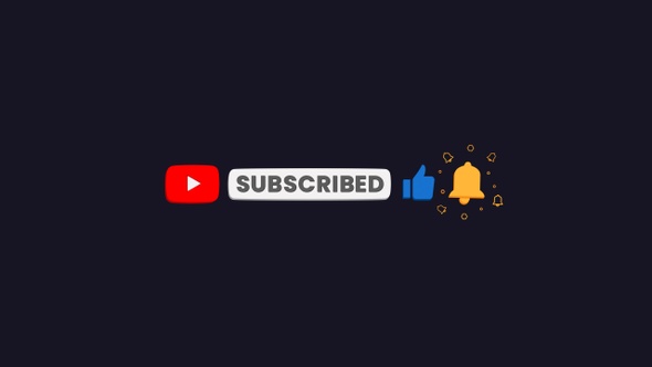 Youtube Like Subscribe Button alt