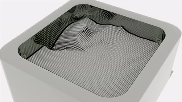 Waves on surface of cybernetic pool alt