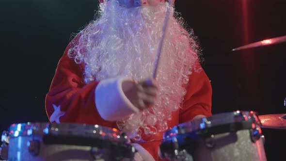 Festive Performance of Santa Claus alt