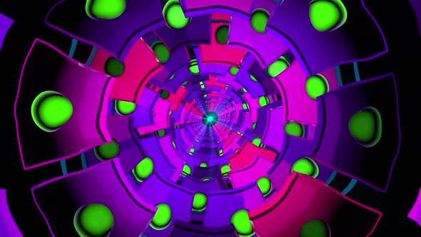 4 K Turbulent Tunnel alt