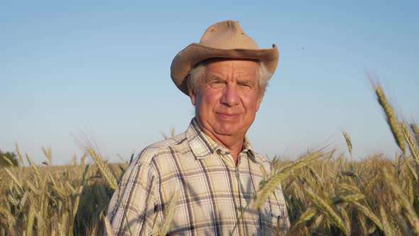 farmer with hat