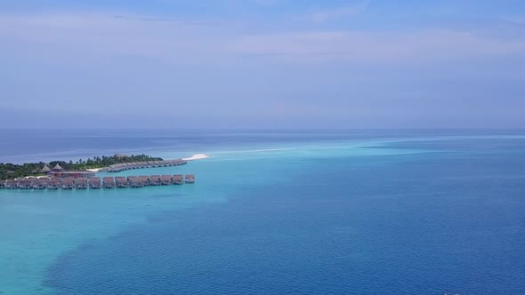 Aerial drone texture of sea view beach by sea with sand background alt