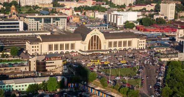 Railway Station Kiev Ukraine alt