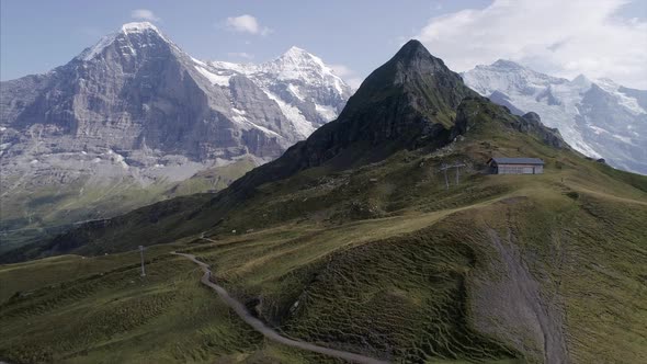 Mannlichen Mountain Kleine Scheidegg Switzerland  alt