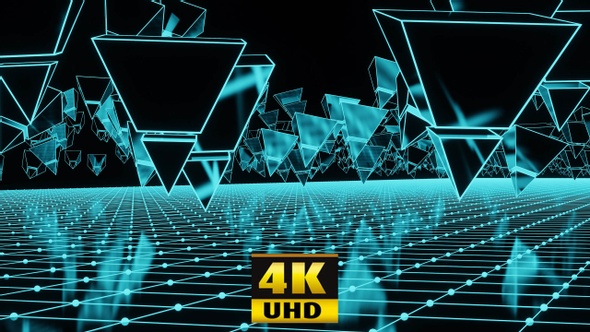 Invasion Of The Neon Pyramids 4K alt