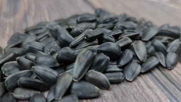 Sunflower Seeds Closeup