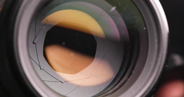 Camera lens focus and zoom alt