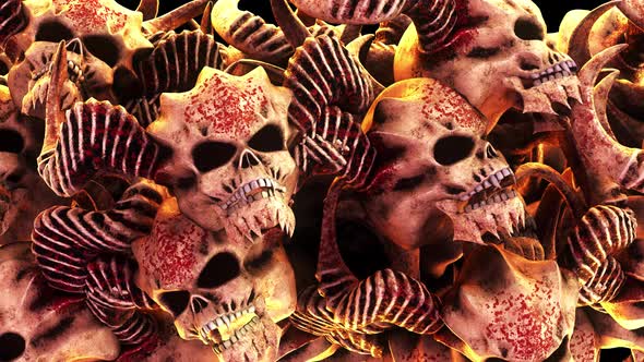 Demons Heads VJ Loop alt