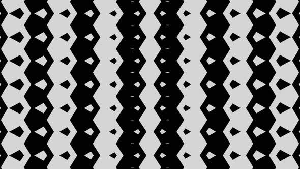 Black and white pattern.