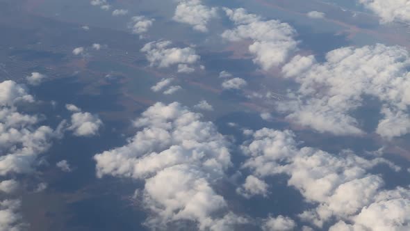 Real Flight Over Clouds