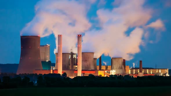 Power Station At Night alt