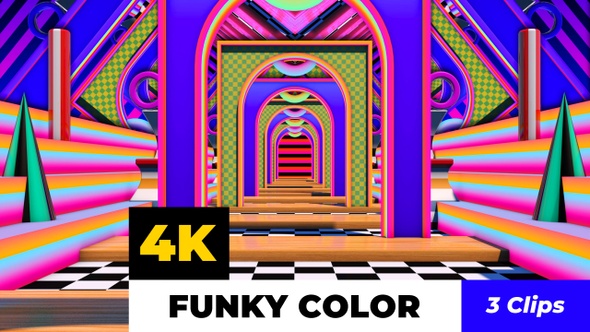 4K Funky Color