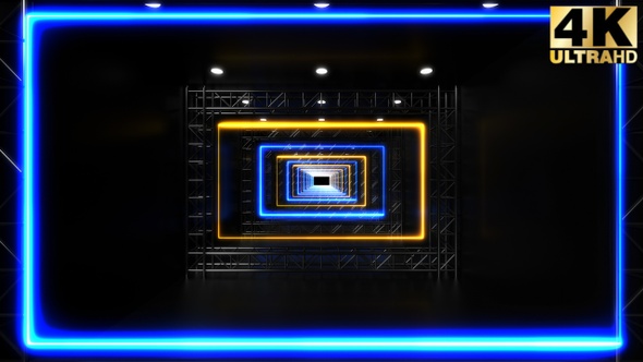 6 Vj Abstract Neon Tunnel Pack
