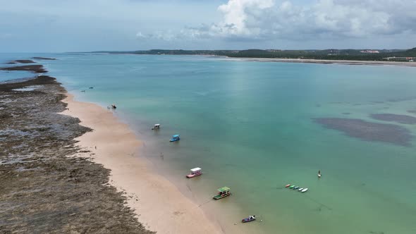 Japaratinga beach at Maragogi Alagoas Brazil. alt