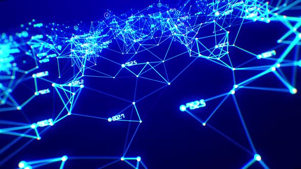 Networks Data Background alt