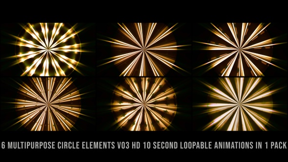 Multipurpose Circle Elements Pack V03